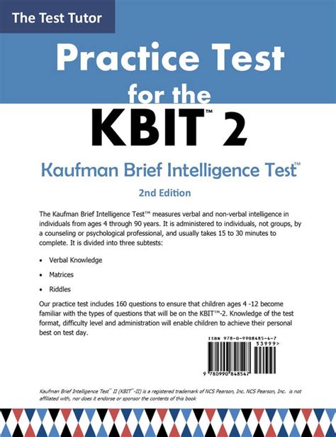 Kbit Test Sample Questions Ebook PDF